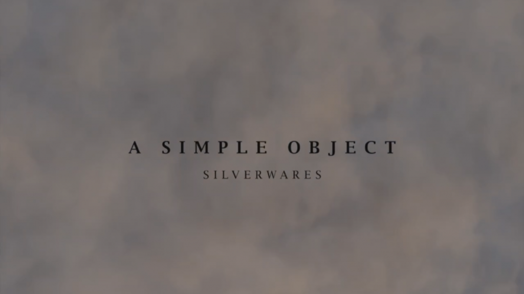 a simple object- siverwares